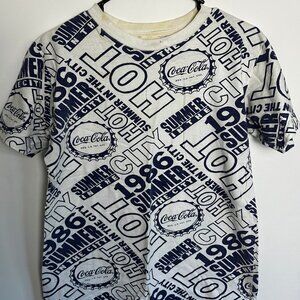 Coca-cola 1986 Summer in the City tee (S)